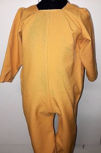 Kids Costumes to Hire - Mustard Onesie Small (3)